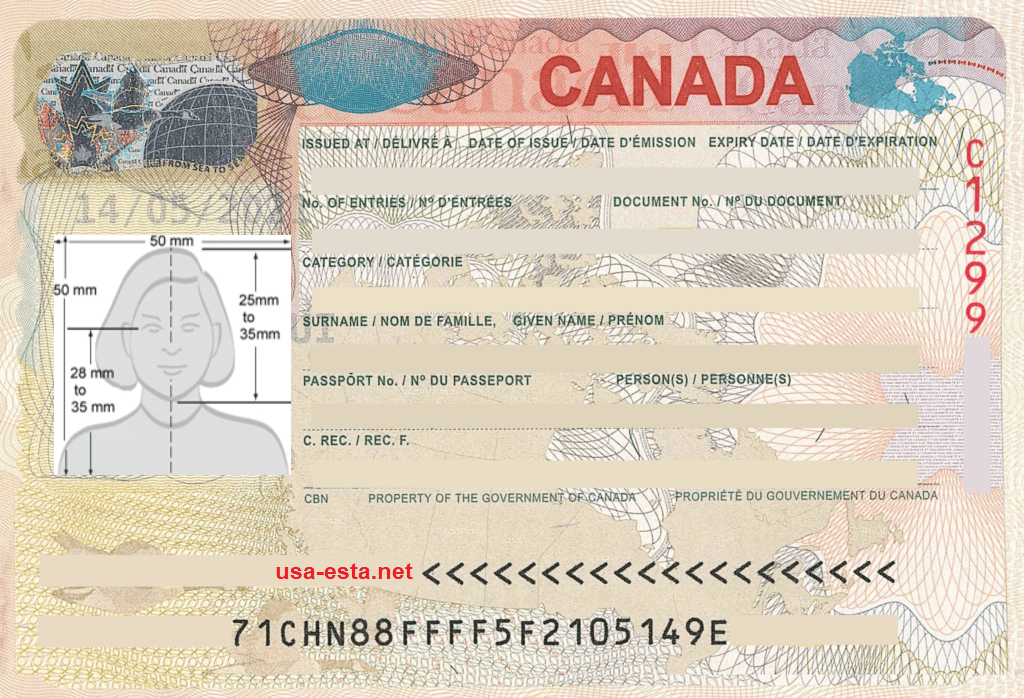 Visa touriste Canada