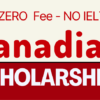ZERO Fees Canadian SCHOLARSHIPS Without IELTS